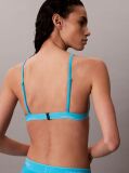 Blue Triangle Bikini Top - CK Icon  Women