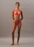 Pink Push Up Plunge Bra - Perfectly Fit  Women