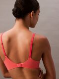 Pink Push Up Plunge Bra - Perfectly Fit  Women