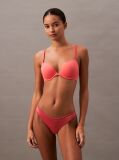 Pink Push Up Plunge Bra - Perfectly Fit  Women