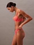 Pink Push Up Plunge Bra - Perfectly Fit  Women