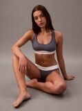 Grey Bralette - Cotton Modal Rib  Women
