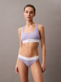 Purple Bralette - Cotton Modal Rib  Women