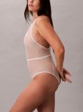 Μπεζ Κορμάκι Shapewear Μεσαίου Μήκους - Minimalist Mesh  Γυναίκα