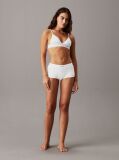 White Triangle Bra - Cotton Modal Rib  Women