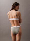 Grey Triangle Bra - Cotton Modal Rib  Women