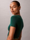 Πράσινο Κοντομάνικο Τοπ Shapewear- Icon  Γυναίκα