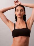 Black Strapless Bandeau Bra - Perfectly Fit  Women