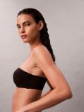 Black Strapless Bandeau Bra - Perfectly Fit  Women