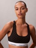 Μαύρο Bralette Χωρίς Επένδυση - Icon Cotton Modal  Γυναίκα