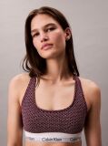Κόκκινο Bralette Χωρίς Επένδυση - Icon Cotton Modal  Γυναίκα