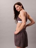Κόκκινο Bralette Χωρίς Επένδυση - Icon Cotton Modal  Γυναίκα