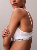 Λευκό Τριγωνικό Bralette Με Ελαφριά Επένδυση - Icon Cotton Modal  Γυναίκα