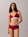 Κόκκινο Τριγωνικό Bralette Με Ελαφριά Επένδυση - Icon Cotton Modal  Γυναίκα