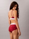 Κόκκινο Τριγωνικό Bralette Με Ελαφριά Επένδυση - Icon Cotton Modal  Γυναίκα
