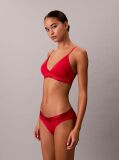 Κόκκινο Τριγωνικό Bralette Με Ελαφριά Επένδυση - Icon Cotton Modal  Γυναίκα