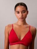Κόκκινο Τριγωνικό Bralette Με Ελαφριά Επένδυση - Icon Cotton Modal  Γυναίκα
