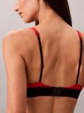 Κόκκινο Τριγωνικό Σουτιέν Μπουστάκι - Graphic Monogram Microfibre Stretch  Γυναίκα