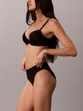 Black Custom Lift Demi Bra - Perfectly Fit  Women