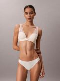 Λευκό Σουτιέν Plunge Με Ελαφριά Επένδυση - Signature Stretch Lace  Γυναίκα