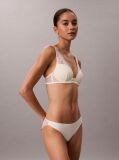Λευκό Σουτιέν Plunge Με Ελαφριά Επένδυση - Signature Stretch Lace  Γυναίκα