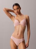 Pink Push Up Plunge Bra - Perfectly Fit Lace  Women