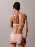 Pink Push Up Plunge Bra - Perfectly Fit Lace  Women