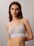 Γκρι Μπουστάκι Lift Bralette - Icon Cotton Script  Γυναίκα