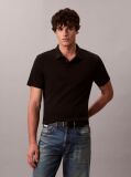 Μαύρο Πόλο T-Shirt Από Supima Βαμβάκι  Άνδρας
