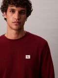 Κόκκινο Μακρυμάνικο T-shirt  Άνδρας