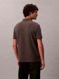 Γκρι Polo T-Shirt Από Βαμβάκι Πικέ  Άνδρας