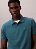 Πράσινο Polo T-Shirt Από Βαμβάκι Πικέ  Άνδρας