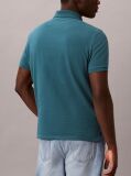 Πράσινο Polo T-Shirt Από Βαμβάκι Πικέ  Άνδρας