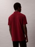 Κόκκινο Polo T-Shirt Από Βαμβάκι Πικέ  Άνδρας