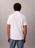 White Cotton Piqué Polo Shirt  Men