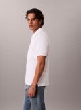 White Cotton Piqué Polo Shirt  Men