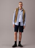 Μπλε Chino Βερμούδα Από Μαλακό Twill  Άνδρας