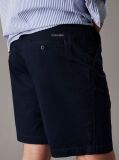 Μπλε Chino Βερμούδα Από Μαλακό Twill  Άνδρας
