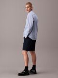 Μπλε Chino Βερμούδα Από Μαλακό Twill  Άνδρας