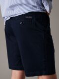 Μπλε Chino Βερμούδα Από Μαλακό Twill  Άνδρας