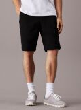 Μαύρο Chino Βερμούδα Από Μαλακό Twill  Άνδρας