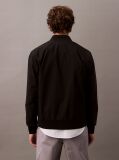 Black Relaxed Bomber Jacket  Men