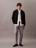 Black Relaxed Bomber Jacket  Men
