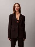 Black Slim Ponte Blazer  Women