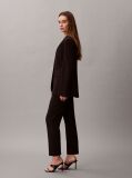 Black Slim Ponte Blazer  Women