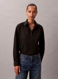 Black Logo Perfect Button-Down Shirt  Women