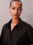 Black Logo Perfect Button-Down Shirt  Women