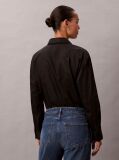 Black Logo Perfect Button-Down Shirt  Women