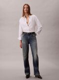 White Logo Perfect Button-Down Shirt  Women