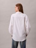 White Logo Perfect Button-Down Shirt  Women